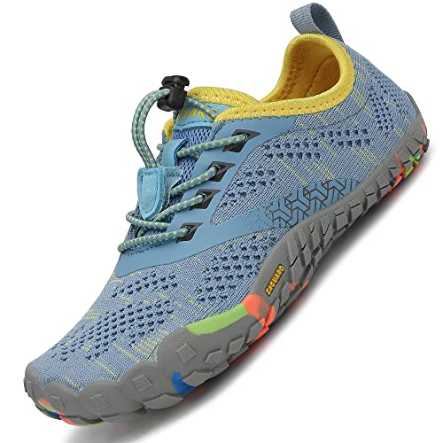 SAGUARO Kids Water Shoes Boys Girls Lightweight Breathable Aqua Athletic Barefoot Shoes for