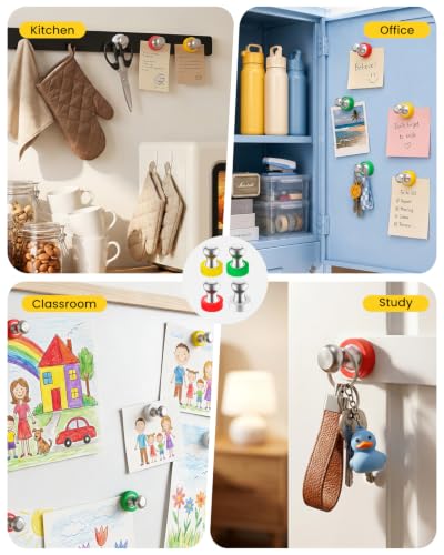 20Pcs Fridge Magnets,Strong Whiteboard Magnets - image 8
