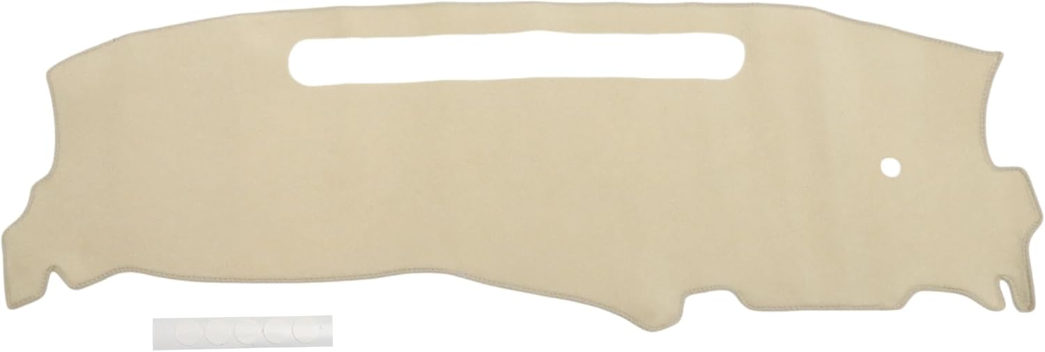 Dash Cover for Chevrolet S10 1998-2004 Dash Board Mat Non-Slip Dash Cover Mat Polyester Center Console Dashboard Cover Pad Carpet Beige