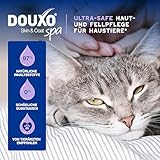 DOUXO Skin & Coat SPA – Ultra-Safe* Trockenshampoo Katze, 150 ml, säubert frischt das Fell auf, hinterlässt das Fell weich, glänzend und angenehm duftend, hautfreundliche Formel