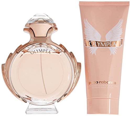 Paco Rabanne Olympea 2.7Oz Edp Spray, 3.4Oz Sensual Body Lotion 2Pc Set Women, 2Count #TOP2