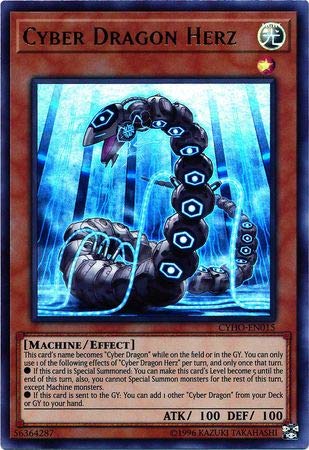 Yu-Gi-Oh! - Cyber Dragon Herz - CYHO-EN015 - Ultra Rare - Unlimited Edition - Cybernetic Horizon