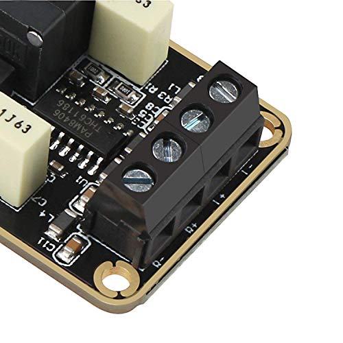 DollaTek Audioverstärker-Board, PAM8406 Digitales Leistungsverstärker-Board 5W + 5W Immersions-Gold-Stereoverstärker 2,0 zweikanalige Mini-Klasse-D-DC5V verstärken das DIY-Schaltungsmodul