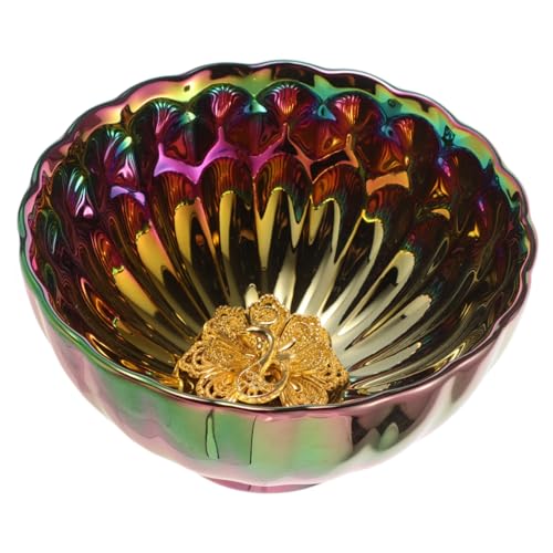 Cabilock Taza de de Cerámica Sin Asa Porcelana Vintage para Kung Fu Tea para Casa y