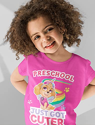 Tstars Paw Patrol Preschool Shirt for Girls Just Got Cuter Sky T-Shirt Pink 5T2
