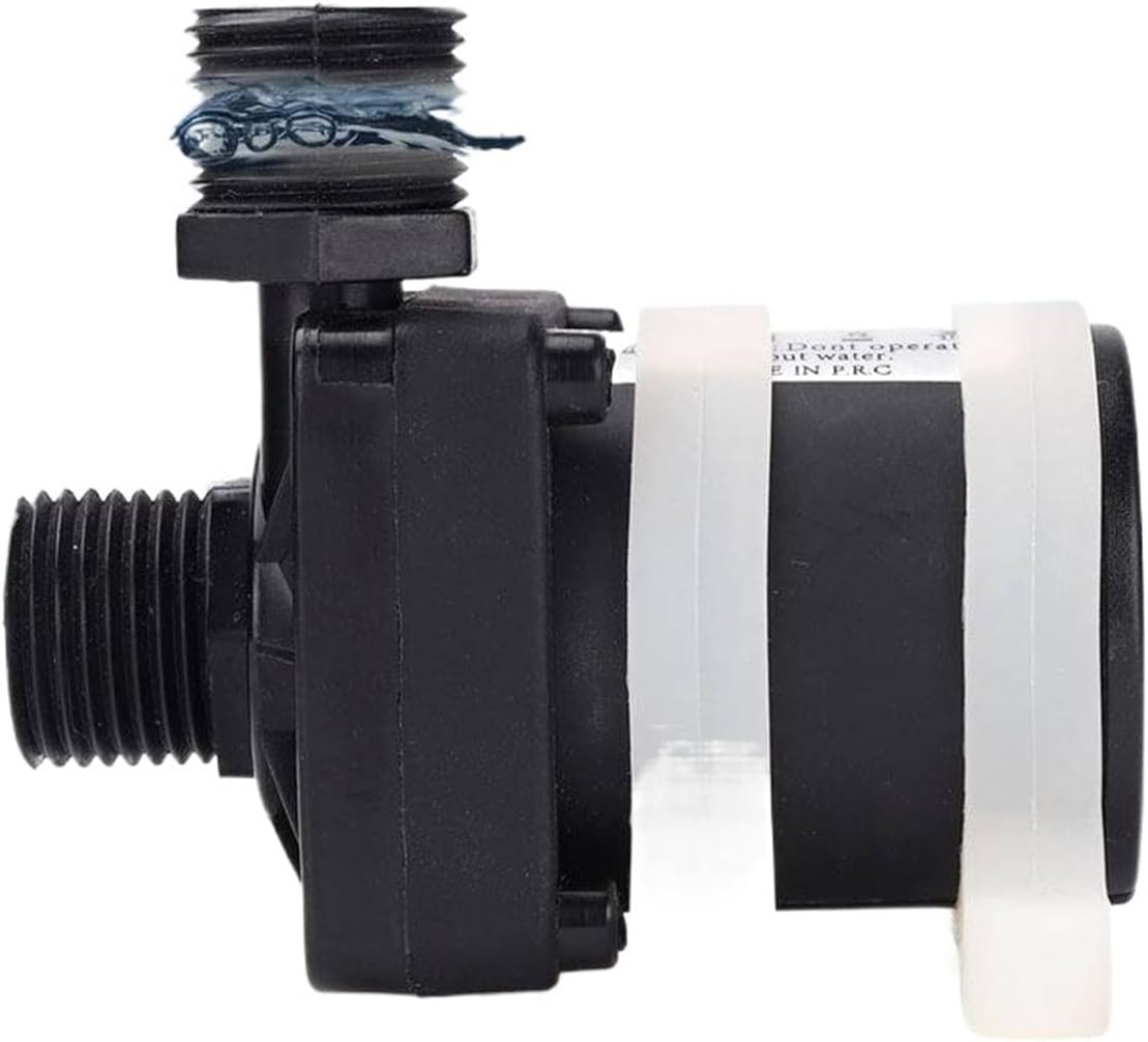 DC12V/24V Low Power Consumption Multifunctional Mini Brushless Fish Tank Mini Submersible Water Pump(DC24V(No threads))