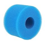 BEBEMOKO Tubo de Esponja de Filtro Esponja colador de Piscina Esponja de Limpieza Esponja filtración Piscina Esponja tamaño Piscina Esponja filtrante Esponja colador Piscina Blue