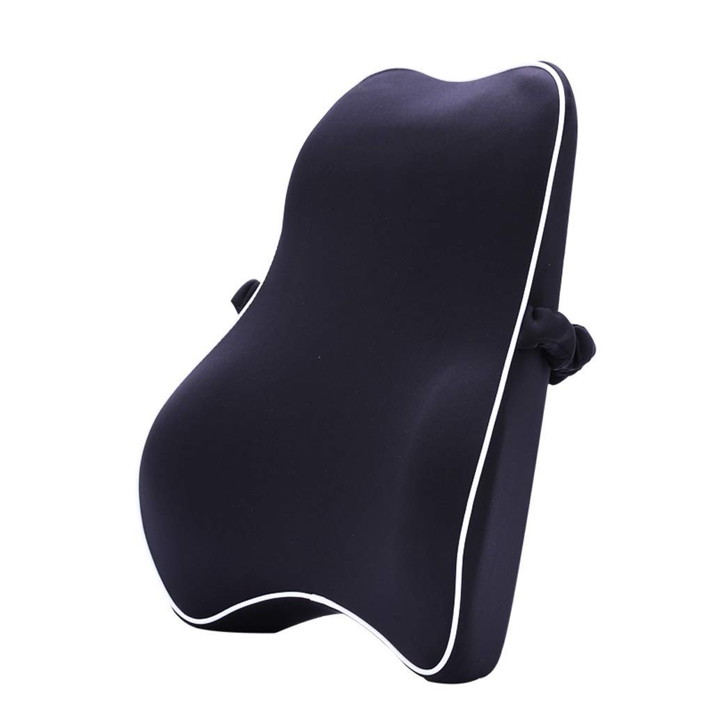 Oreiller de support lombaire portable idéal pour le bureau, la voiture et la maison