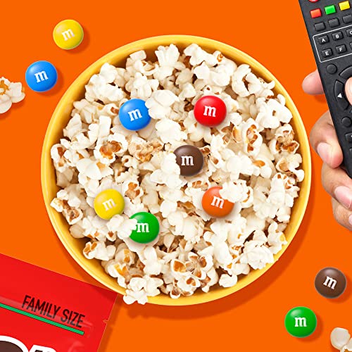 M&M's, Peanut Butter Chocolate Candy Family Size, 18.4 Oz #TOP3