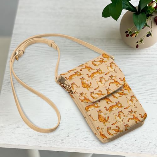 Image of WIRESTER Small Crossbody Cell Phone Bag, Cute Shoulder Bag, Fashionable Bag for Walking, Traveling, Shopping, Working