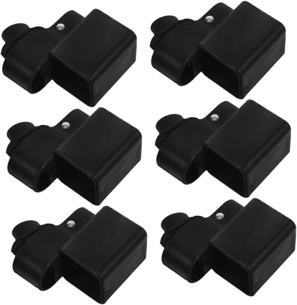 6pcs Weatherproof Canopy Leg Switch Replacement Parts with Automatic Quick Adjustment for Outdoor Sun Shelter Poles Lightweight and Compact Tent Accessories for Camping Hiking