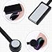 2Pcs Black Double-head Magnet Stick Magic Magnet Stick for 3D Magnetic Cat Eye Gel Magic Nail Art Manicure Tool, Foot, Hand and Nail Care