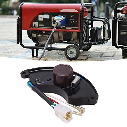 Regulador Automático de Tensão 5,5-6,5 KW Regulador AVR Curvo Monofásico 6 Fios Caixa Plástica Peças