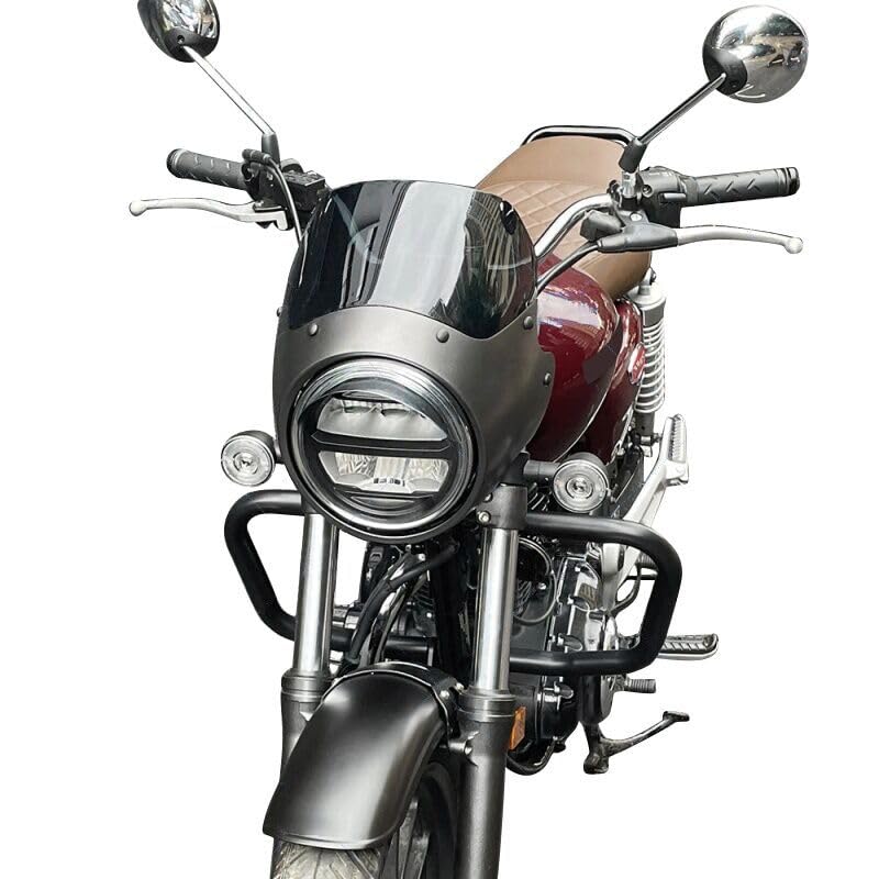 FIRECARP バイク用 ビキニカウル スクリーン GB350/GB350S Amazon | FIRECARP バイク用 ビキニカウル フロントガラス スクリーン