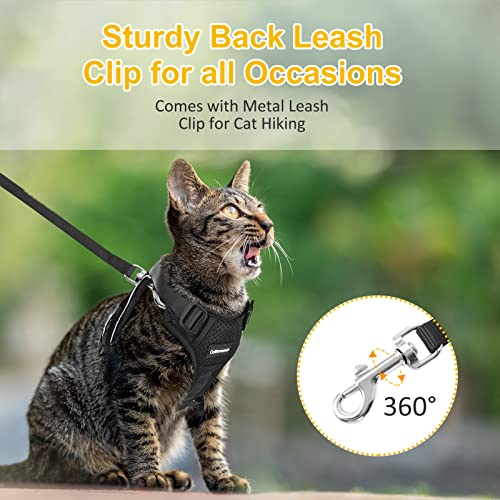 CatRomance Cat Harness Escape Proof, Breathable Cat Harness and Leash for Walking, Easy Control Cat Leash and Harness… - Image 6