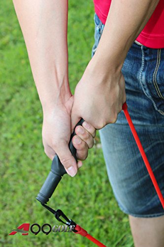 A99 Golf Exerciser Resistance Bands Exercise Fitness Or Pilates Workout Sports Swing Cord (Green/Red/Yellow) #TOP2
