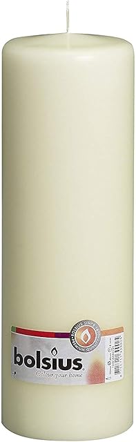 Bolsius Outdoor/Indoor Pillar Candle 250x80mm - Ivory
