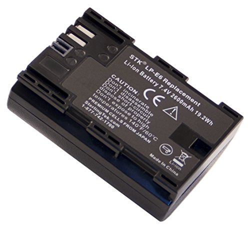 Stk Lp-E6 Battery For Canon Lp-E6N Lpe6 Promaster Lp-E6Nh Eos R R5 R6 R7 5D Mark Ii Iii And Iv 90D 70D 5Ds 6D 5Ds 80D 7D 60D, 5Ds Mkii, Mkii Mkiii Mkiv, 5D4 Lpe6N Lpe6Nh, Lp E6 E6N E6Nh Accessories #TOP6
