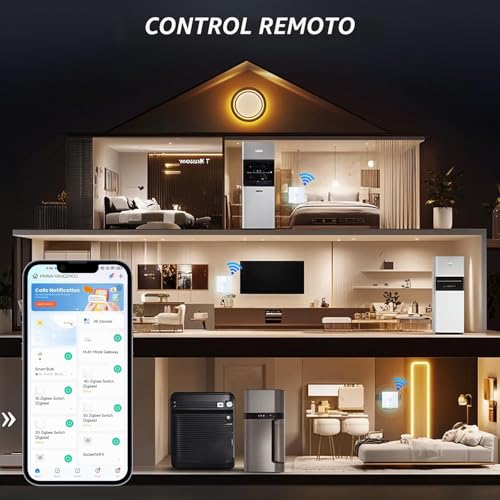 Miniatura 5 de Bseed Interruptor De Pared Wifi,Interruptor Inteligente 1 Gang 1 Vía Con Pantalla Táctil Blanco,Compatible Con Alexa, Google Home, Control De App Y Función De Temporizador Se Necesita Neutro