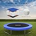 Blanketown Trampoline Springs Cover Pad, 10ft 12ft 14ft 15ft 16ft Trampoline Replacement Safety Pad, Waterproof Trampoline Accessories Spring Cover for Round Frame