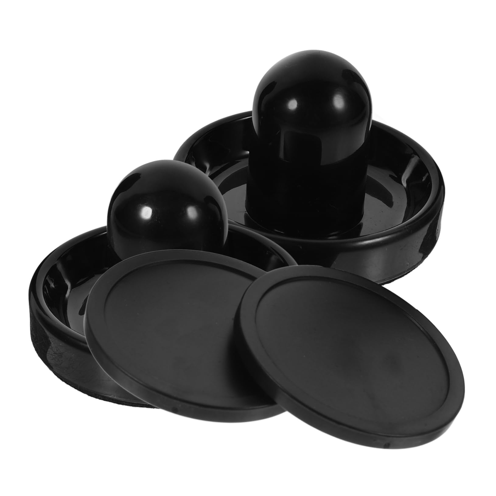 ibasenice 1 De Rondelles De Glace en Plastique Rondelle De Hockey sur Glace Pièces De De Hockey Accessoires De De Pousseur De sur Table Accessoires De