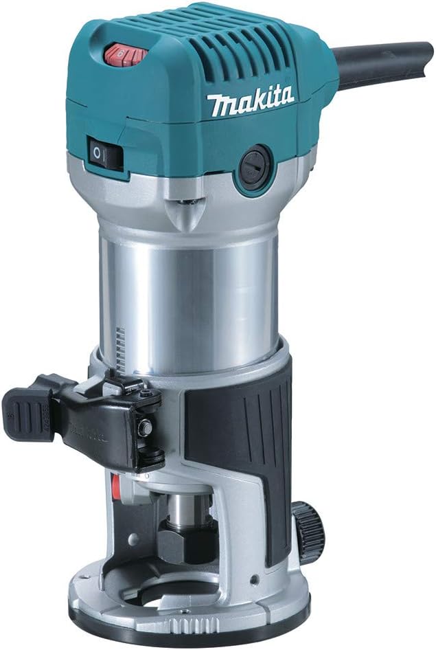 Makita RT0701C 1-1/4 HP Compact Router, Fixed Base