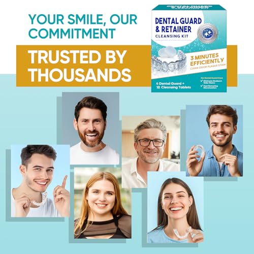 Bite Bruxismo Notturno, Comfort Ottimale & Protezione Durevole, Protezione Notturna Per Denti E Mascella, Anti Digrignamento Dei Denti, Automodellanti, Bruxismo, 4Pcs - 8