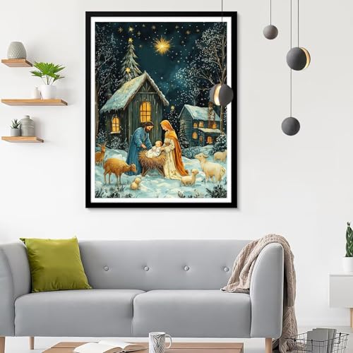 Diamond Painting Cabine 5D pour adulte et enfant | Kit de broderie diamant 40x50cm SF-437