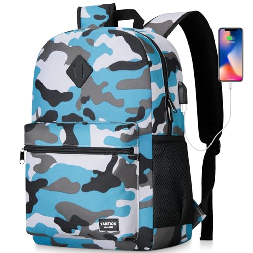 Yamtion Mochila Hombre Mochila Escolar Mochila Para Portátil Con Puerto Usb Para Universidad Viajes Trabajo De Ocio Yamtion Mochila Hombre Mochila Escolar Mochila Para Portátil Con Puerto Usb Para Universidad Viajes Trabajo De Ocio