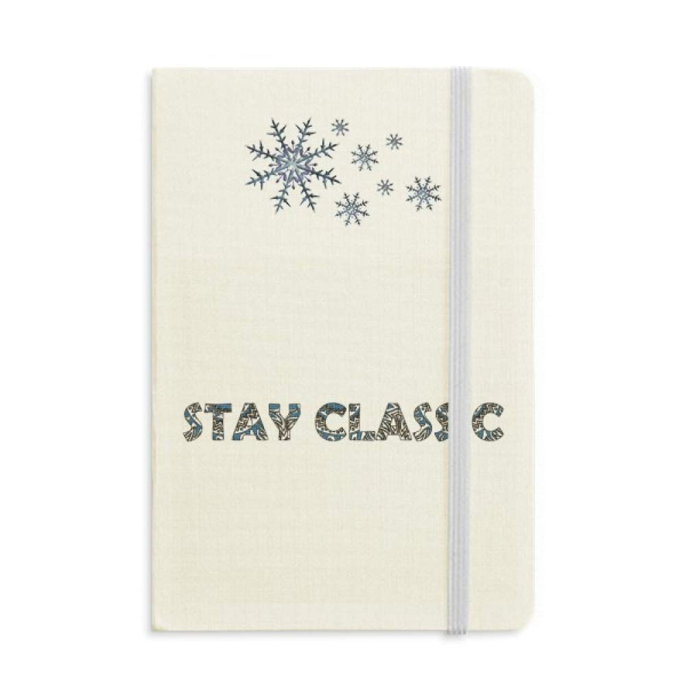 Journal épais Stay Classic carnet de notes ligné et rechargeable