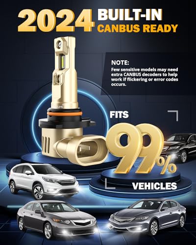 image for Auxbeam 9005 HB3 LED Fog Light Bulbs, 2024 SE Series LED Light Bulbs, 