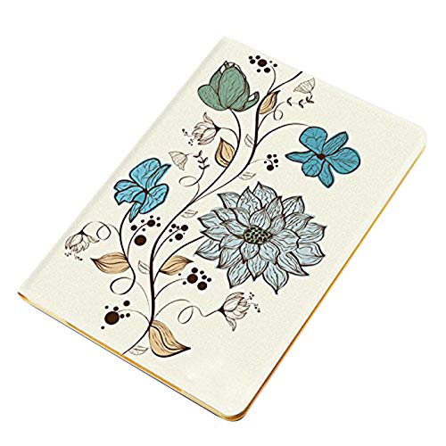 Durasafe Cases Ipad 4 Ipad 3 Ipad 2-9.7 Inch [ Ipad 4Th / 3Rd / 2Nd Old Model ] A1396 A1416 A1430 A1403 A1458 A1459 A1460 A1395 A1397 Printed Folio Magnetic Protective Cover - Watercolor Flowers #TOP3