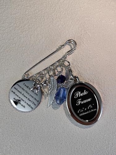 Bouquet Charms for Wedding Memory Wedding Bouquet Photo Charms Something Blue Gift for Bride4