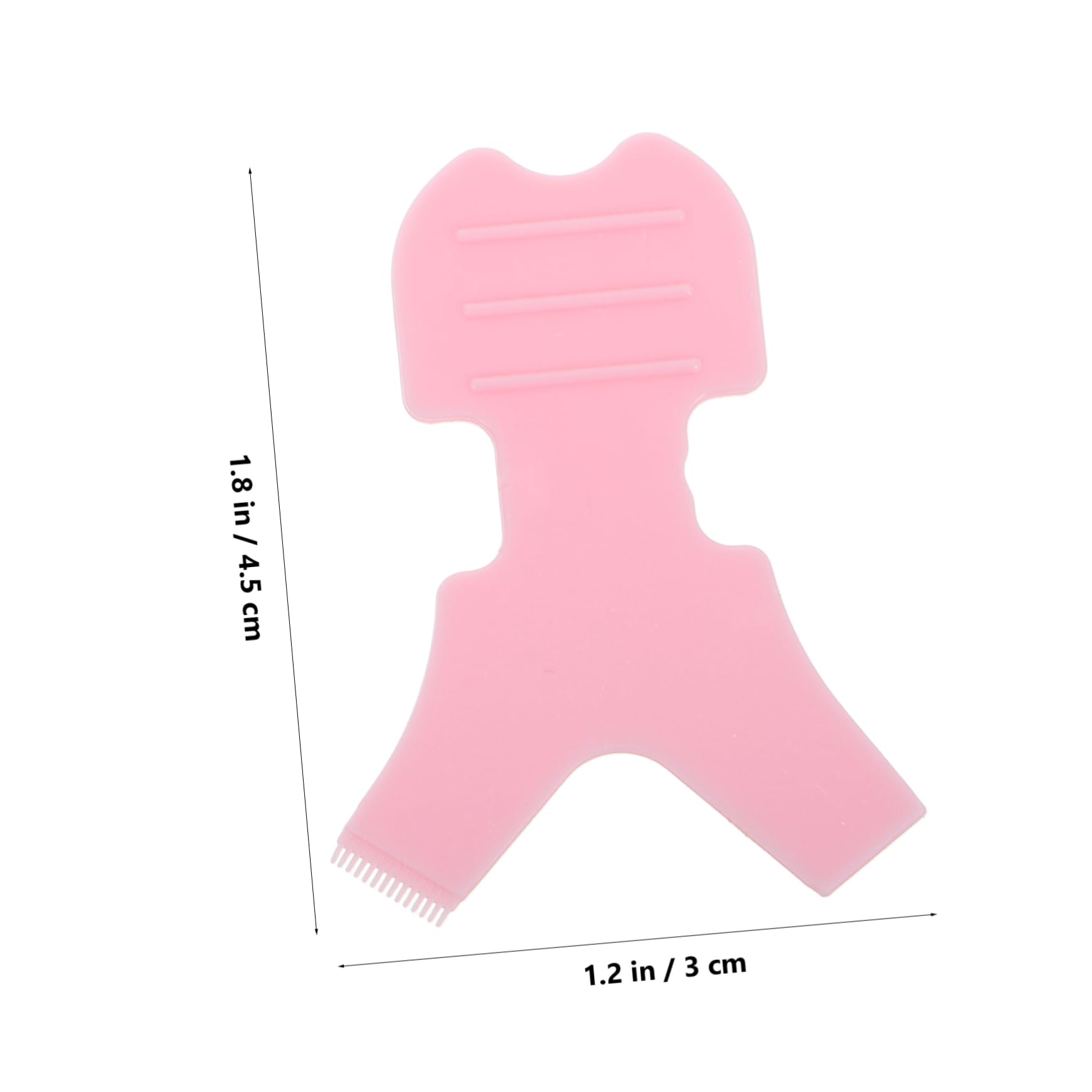 BESTYASH Silicone Eyelash Applicator Brush Gentle Lash Perm Tool for Natural Curl 50pcs Set