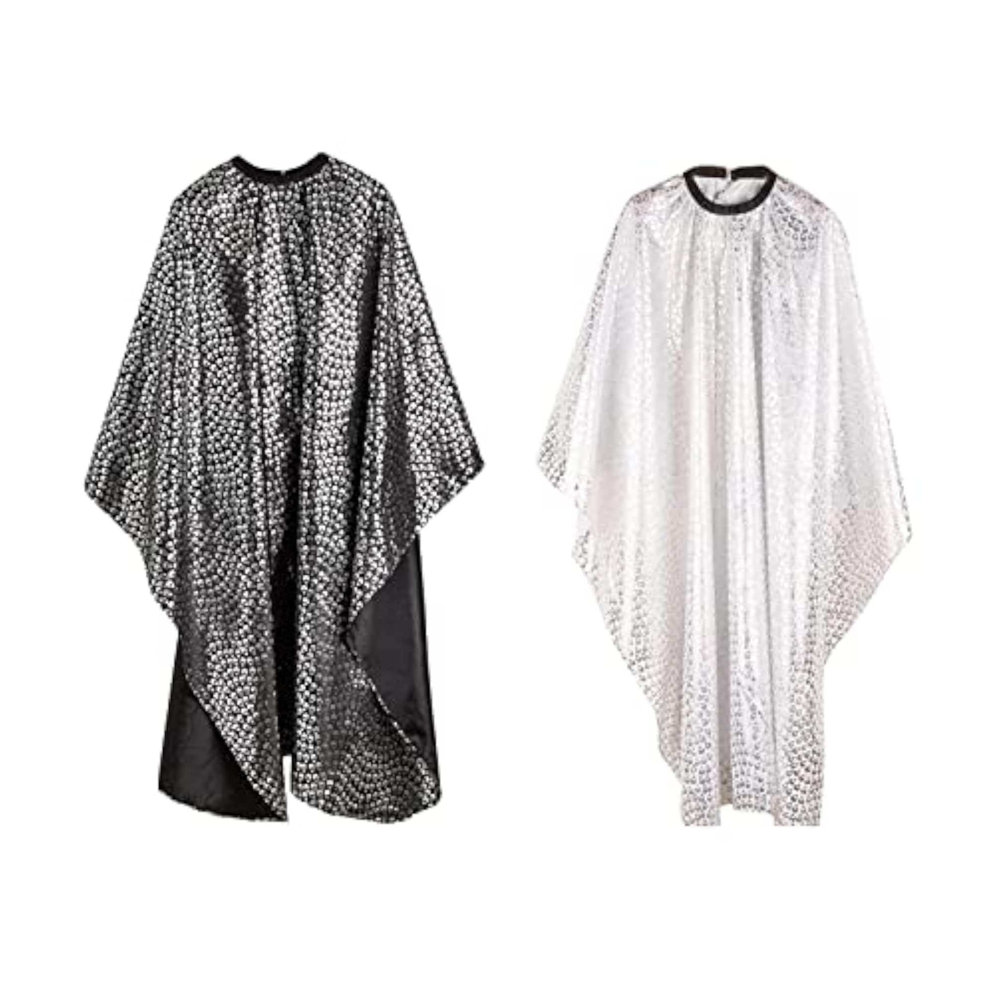 White Hairdressing Salon Cape for Kids & Adults, Unisex