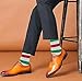 Different Touch 12 Pairs Men Colorful Fashion Design Dress socks 10-13 (12 Pairs Merry Christmas)