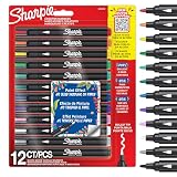 Sharpie シャーピー アクリルマーカー 12色 アートマーカー ブレット 水性顔料インク 2201070