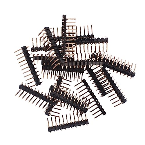Conector macho de pines de hilera única recta Milisten para montaje de circuitos 4