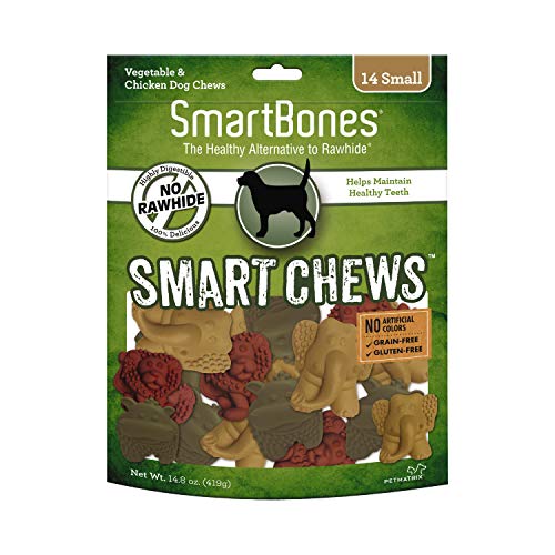 Smartbones Sbsc-02332 Smart Chews (14 Small Safari Chews), Rawhide #TOP17