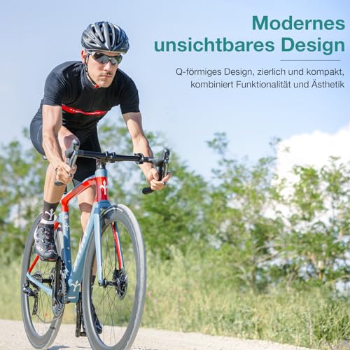 toptrek Fahrradklingel Mountainbike, Innovative Aluminiumlegierung Klingel Fahrrad, 2024 Aufrüstung 110dB Fahrrad Klingel Laut, Fahrradglocke für Rennrad Ebike MTB, 22.2-31.8 mm Lenker