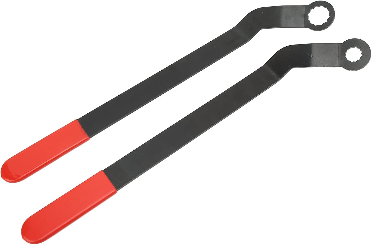 N16 Serpentine Belt Tool, KIMISS Engine Serpentine Belt Tool 2PCs 1016 Serpentine Belt Wrench Tool Set Replacement for Equipped with N12 N14 N16 N18 Engines for Vehicle