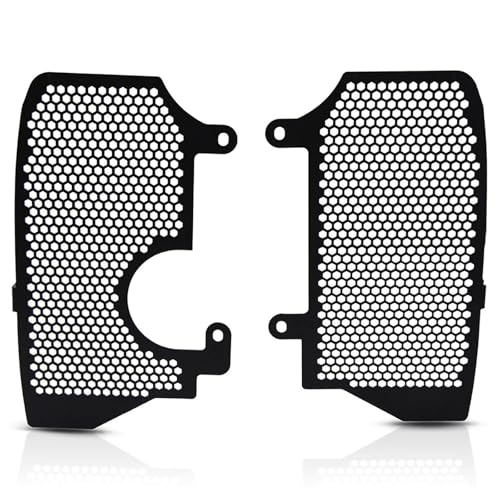 Protection de radiateur CRF1000L Africa Twin noire au design minimaliste
