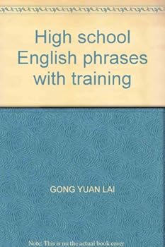 Paperback High school English phrases with training Book