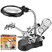 Lnchett Led Light Magnifier & Desk Lamp Helping Hand with Magnifying Glass