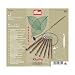 Prym Tunesische Set Natural 3,5-8,0 mm Häkelnadel, Wood, Mehrfarbig, 3,5-8 mm