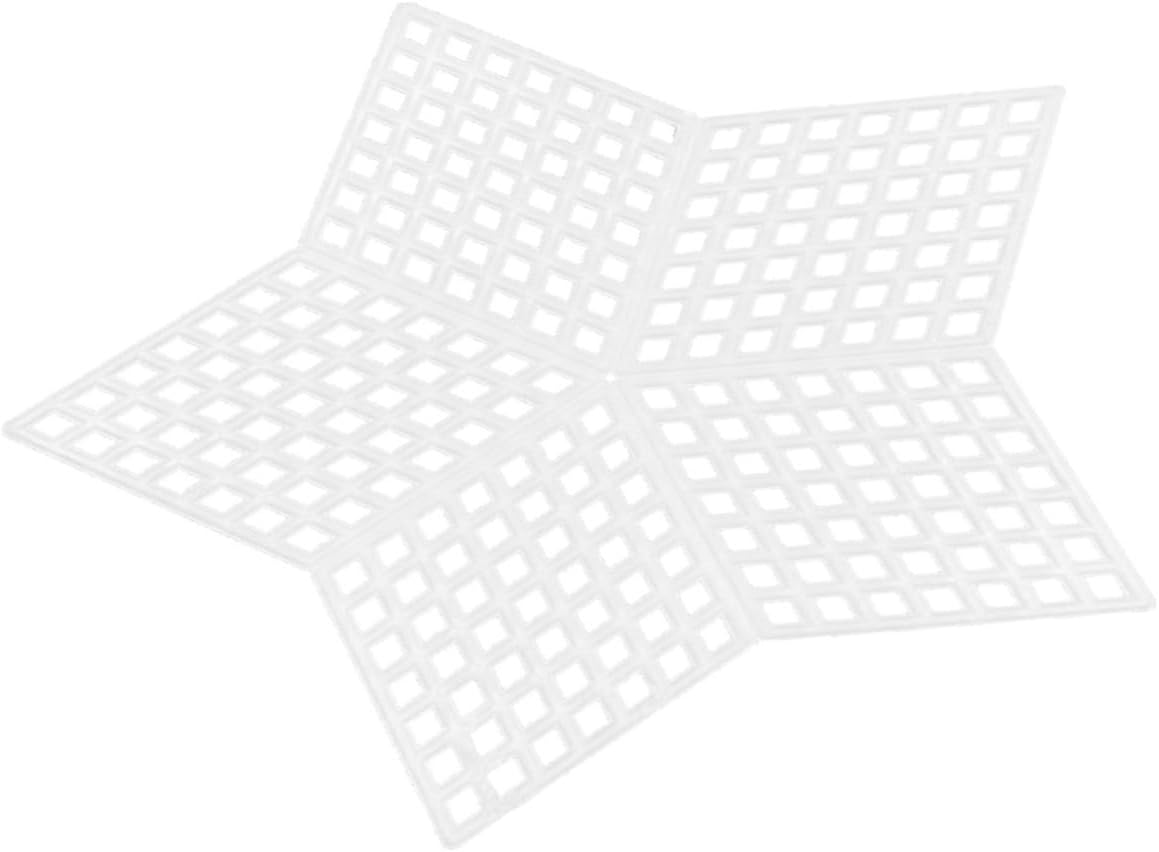 Plastic Canvas 10pcs White Mesh Sheets for Cross Stitch Beginners