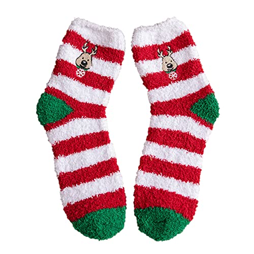 Wintersocken Damen 39-42 Warm Weihnachten Atmungsaktive...