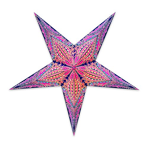 Image of GalaxyArts - Queen (Blue Pink, Medium) - Paper Star Lantern