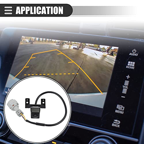 Image of Motoforti Car Rear View Backup Camera, Reversing Camera, for Hyundai Sonata 2011-2014, ABS Metal, 95760-3S100, Black