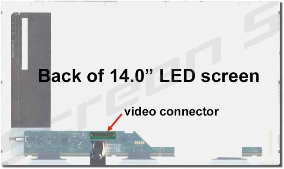 BT140GW01 V.5 Replacement Screen for Laptop LED HD Glossy